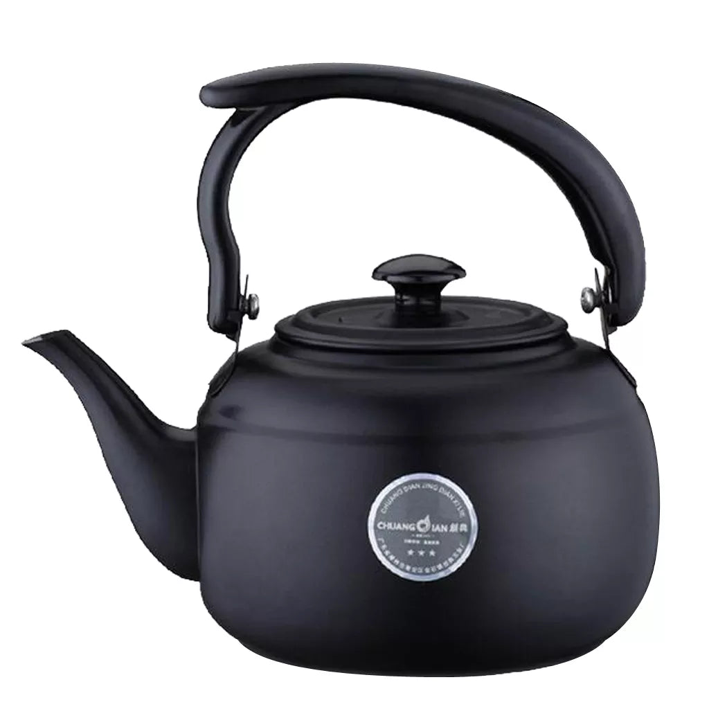 1L /1.5l/2l Teapot Stainless Steel Coffee Tea Kettle With Infuser Filter Black Oolong Tea Jug Home Office Tea/Coffee Tools Pot