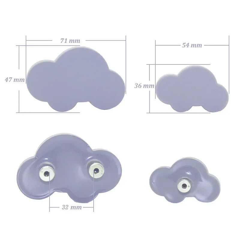 2/4/6/10Pcs Cartoon Furniture Handles Children Room Knobs Handles for Cabinets Drawer Pull Handle Door Knob for Cabinet Pulls
