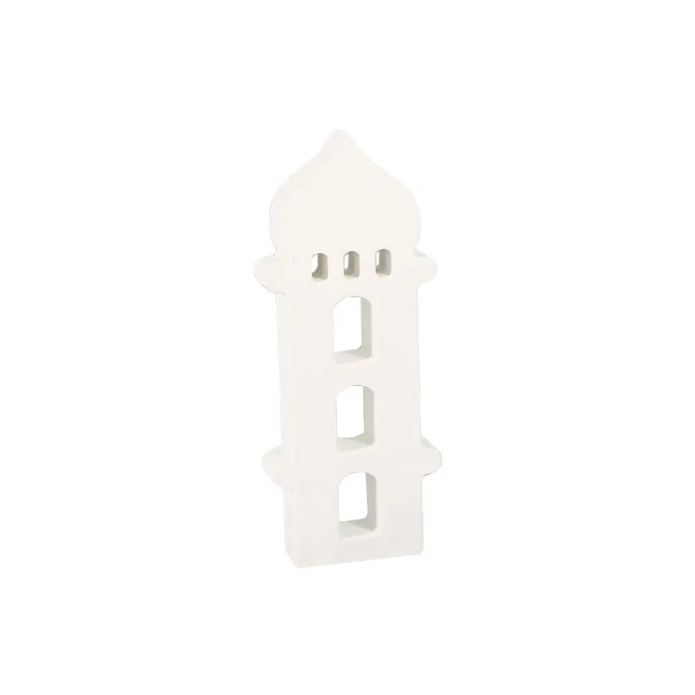 2024 EID Mubarak Wooden Ornaments House Ramadan Decoration for Islam Muslim Event Party Home Table Decoration Kareem Gifts