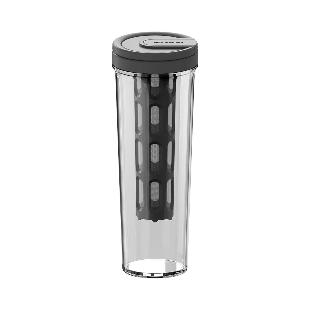 1L Manual Cold Brew Maker Refrigerator Cold Water Kettle With Filter Portable Coffee Pot Fruit Tea Moka Pot Coffeeware Teaware