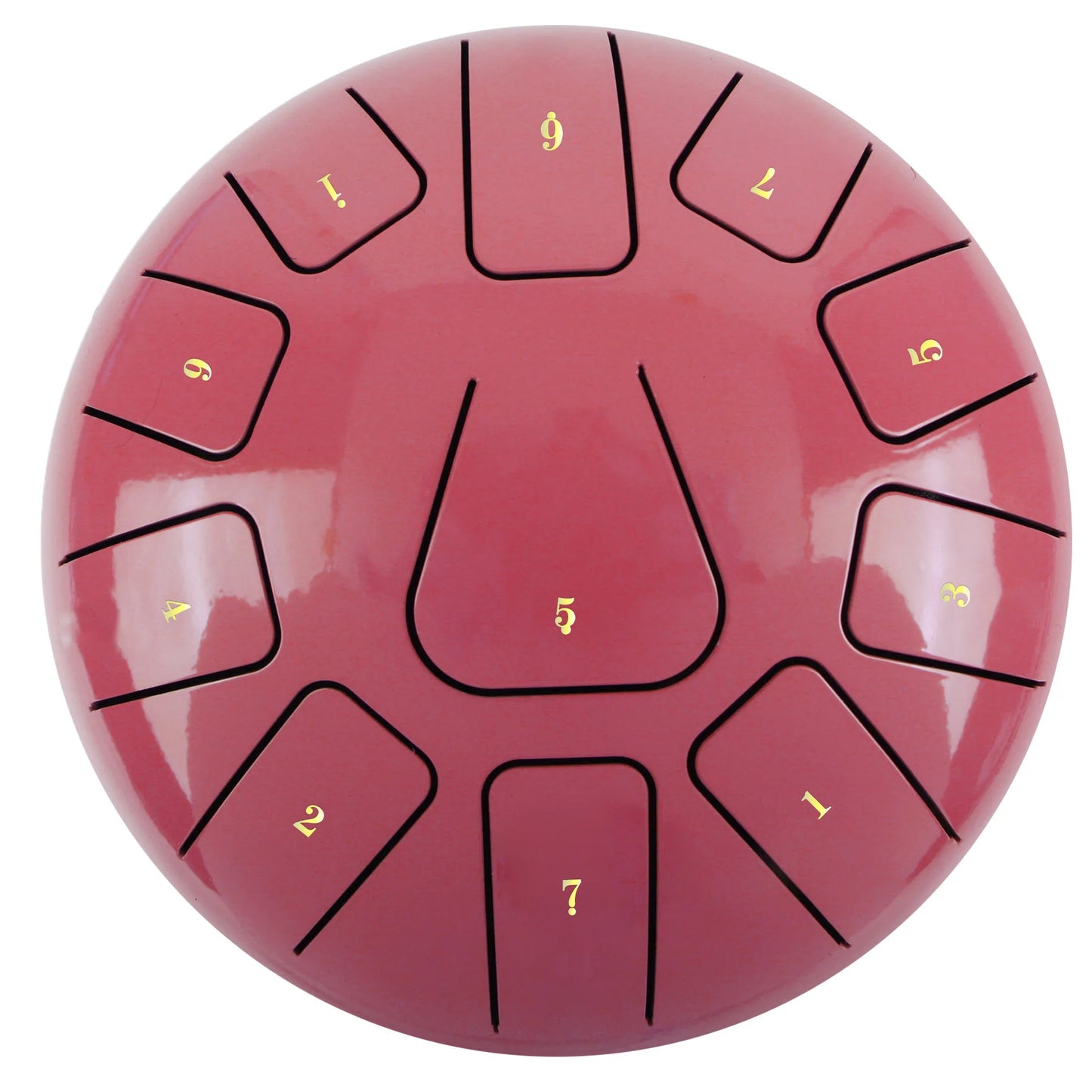 Titanium Steel Tongue Drum 8 Inch 11 Note Hand Pan Drum Children Mini Ethereal Drums Percussion Instrument Yoga Meditation Gifts