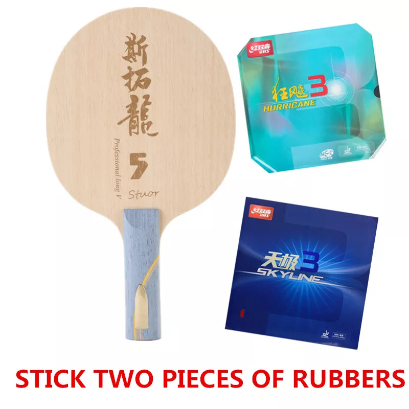 Stuor Long 5 ALC Carbon Inner Table Tennis Blade Table Tennis Racket Ping Pong Paddles Carbon Fiber Built-In OFF+ ATTACKING