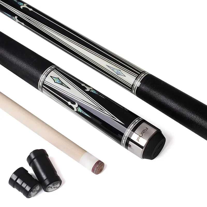Popular Fury AWP Series 58'' Taco De Pool High Quality American Maple Shaft 1/2 Split Naked Wrap Stick Billar Billiard Pool Cue