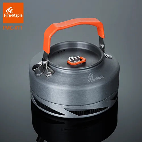Fire Maple Outdoor Camping Pinic Heat Exchanger Kettle Coffee Tea Pot 0.7L With Heat Proof Handle Tea Filter FMC-XT1