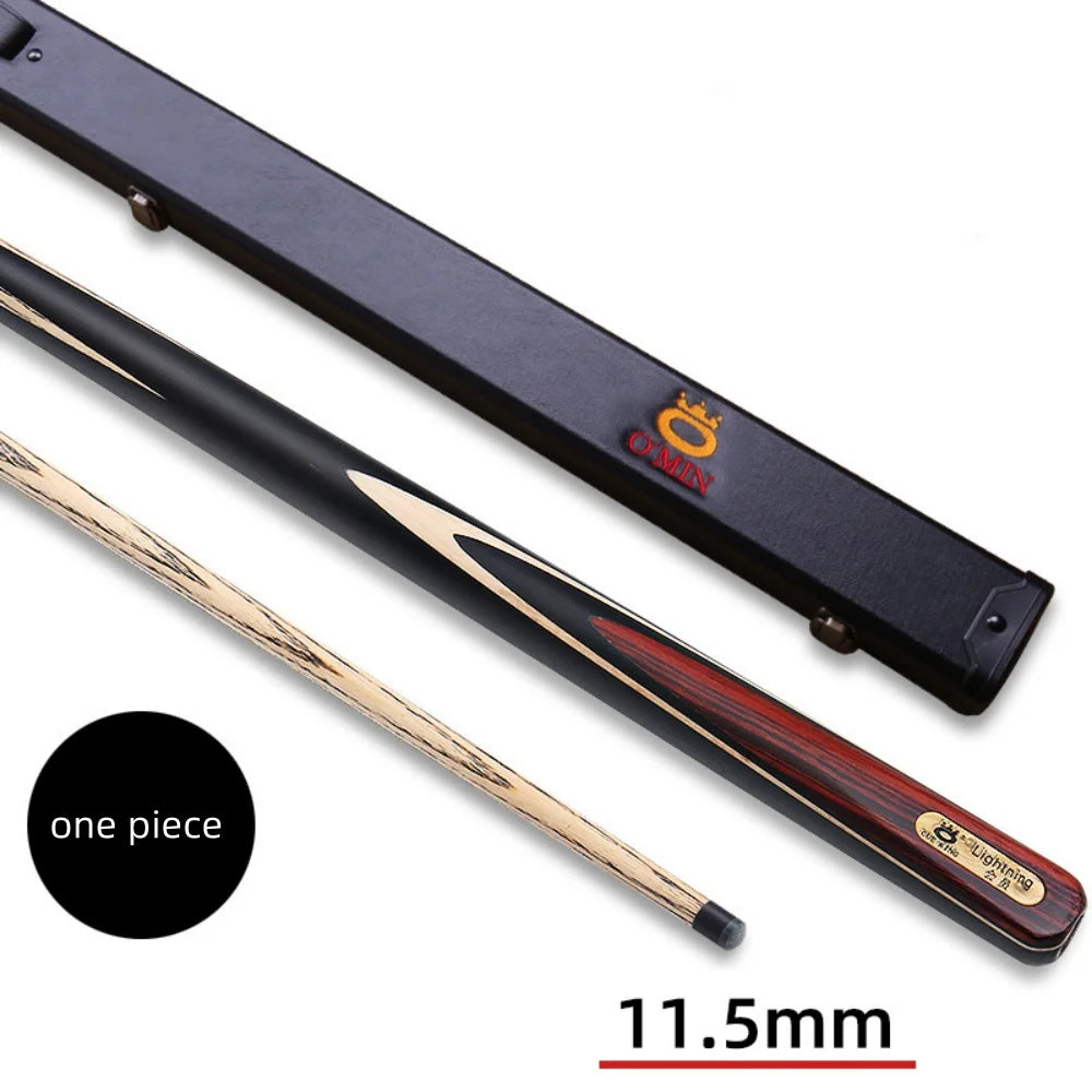 OMIN 57" Lightning White Ash Snooker Billiard Pool Cue Stick 9.5/10/11.5mm