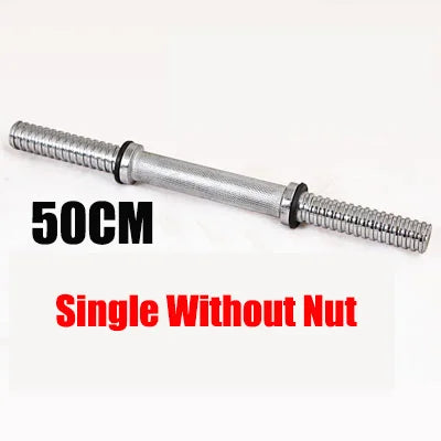 Fitness Dumbbell Bar With Clamps 25mm Adjustable Weight Standard Threaded Dumbbell Handle Home Gym Dumbbell Training Accessories