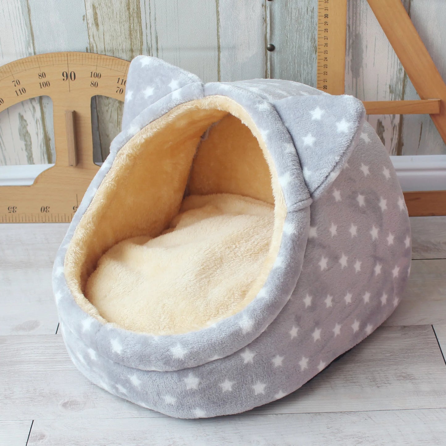 Four Seasons Dog Kennel Dog Bed Removable Washable House Enclosed Indoor Oversized Cat Kennel Pet Kennel Supplies Cat Bed