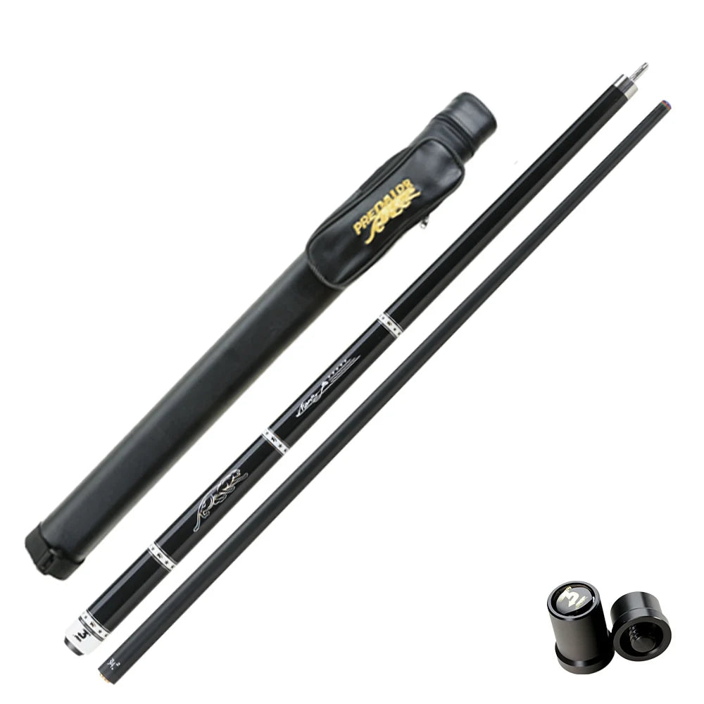PREOAIDR Xinbao Billiard Carbon Pool Cue Stick Kit Uni-Loc Joint 147cm Silicone Wrap Professional Billiard Cues