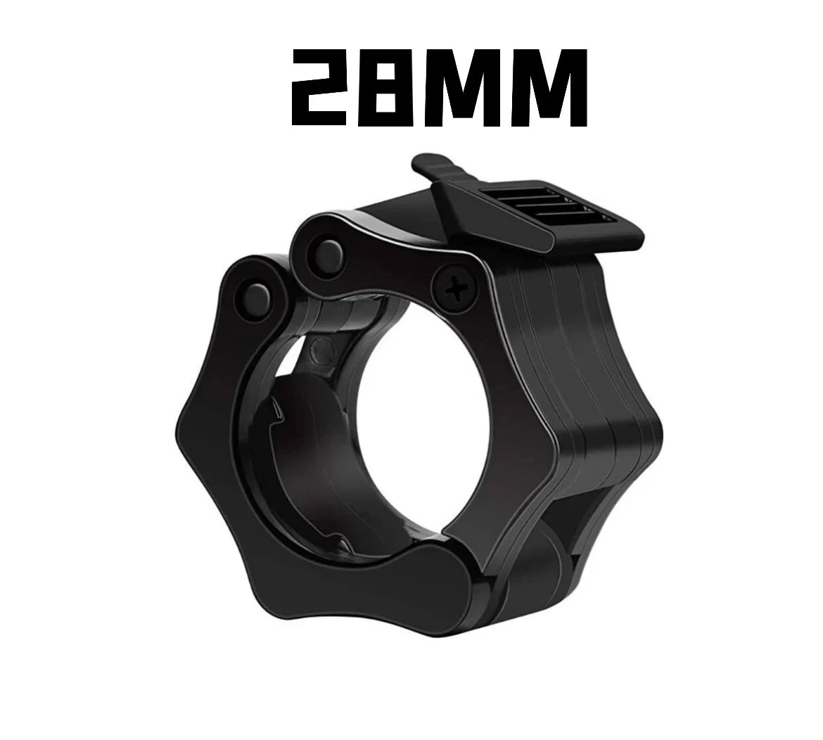28mm 30mm 25mm Barbell Collar Lock Dumbell Clips Clamp Weight Lifting Bar Gym Dumbbell Lock Clamp Spring Clips Weight Lifting