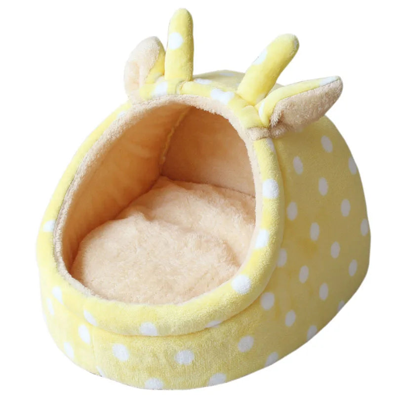 Four Seasons Dog Kennel Dog Bed Removable Washable House Enclosed Indoor Oversized Cat Kennel Pet Kennel Supplies Cat Bed