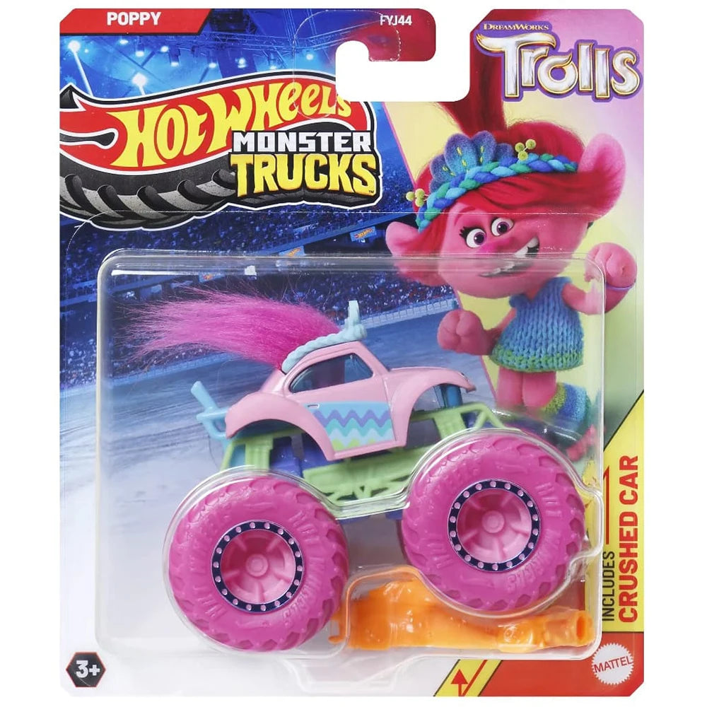 2025 Hot Wheels Cars MONSTER TRUCKS HW-Dozen-Delivery Unimog 5-Alarm 1/64 Metal Die-Cast Model Collection Toy Vehicles