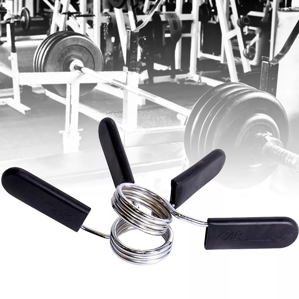2pcs 24/25/28mm Spinlock Collars Barbell Collar Lock Dumbell Clips Clamp Weight Lifting Bar Gym Dumbbell Fitness Body Building