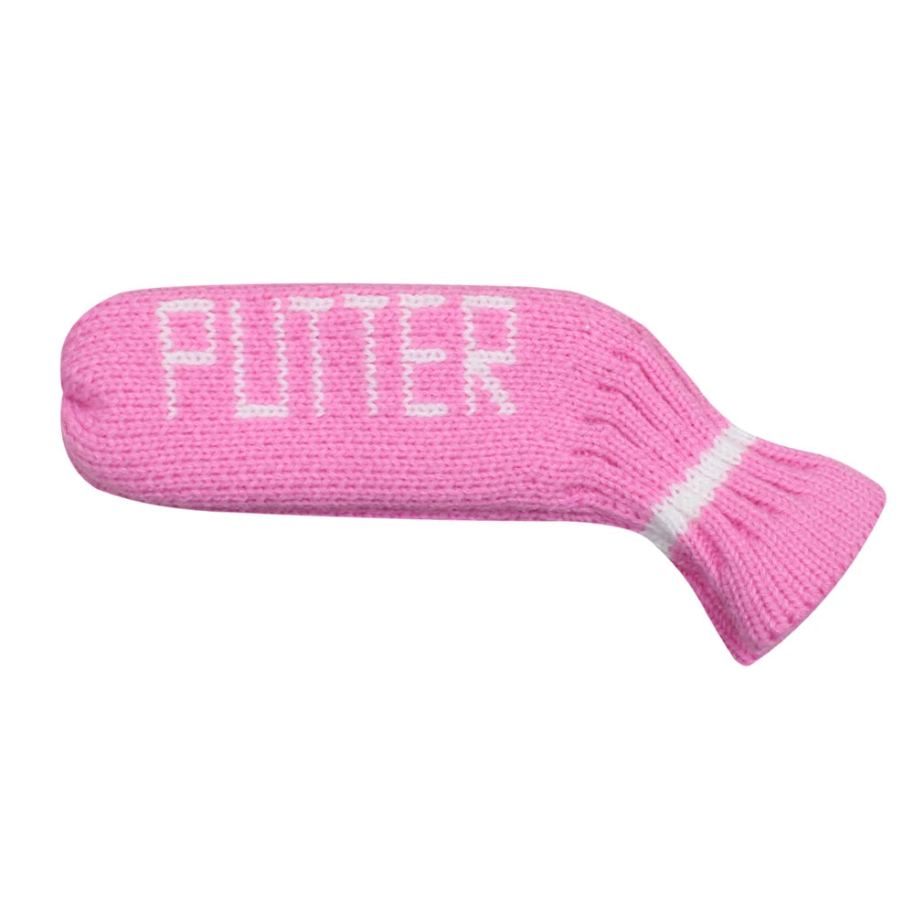 Scott Edward Knitted Putter Cover Blade,Decorate Golf Bags,1 Piece in Pack,Fits Golf Blade Putters Cute and Soft
