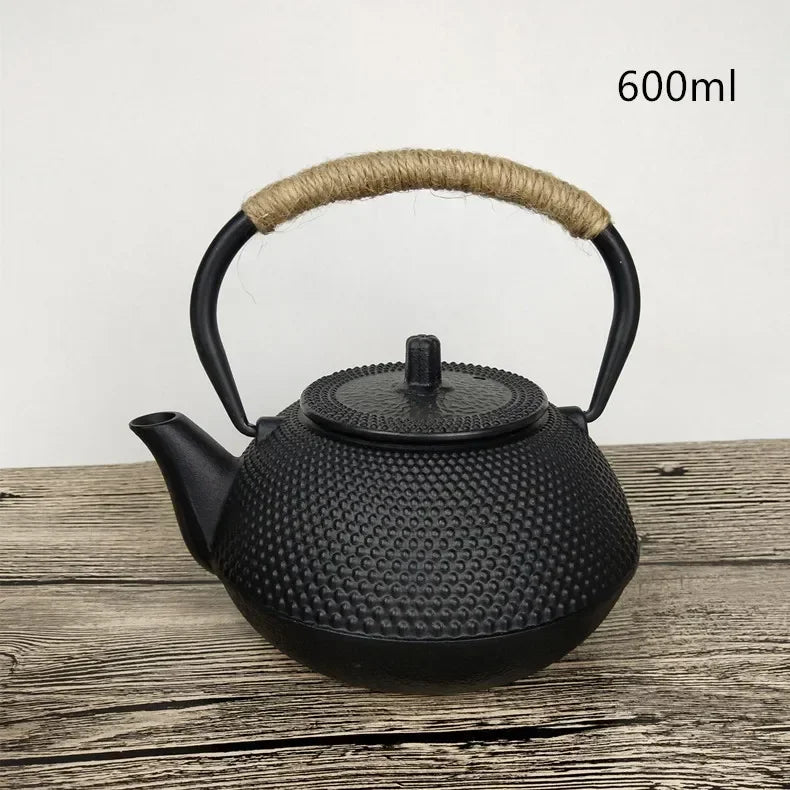Cast Iron Teapot, Water Boiling Kettle, Healthy No Coating, Household Tea Making Pot, Teaware, Japanese Tetsubin, Iron Bottle