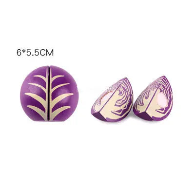 1Pcs Fruit Cutting Educational Toys Wooden Paste Stickers Vegetable Fruit Cutting Kitchen Toy Educational Toy for Children Gift