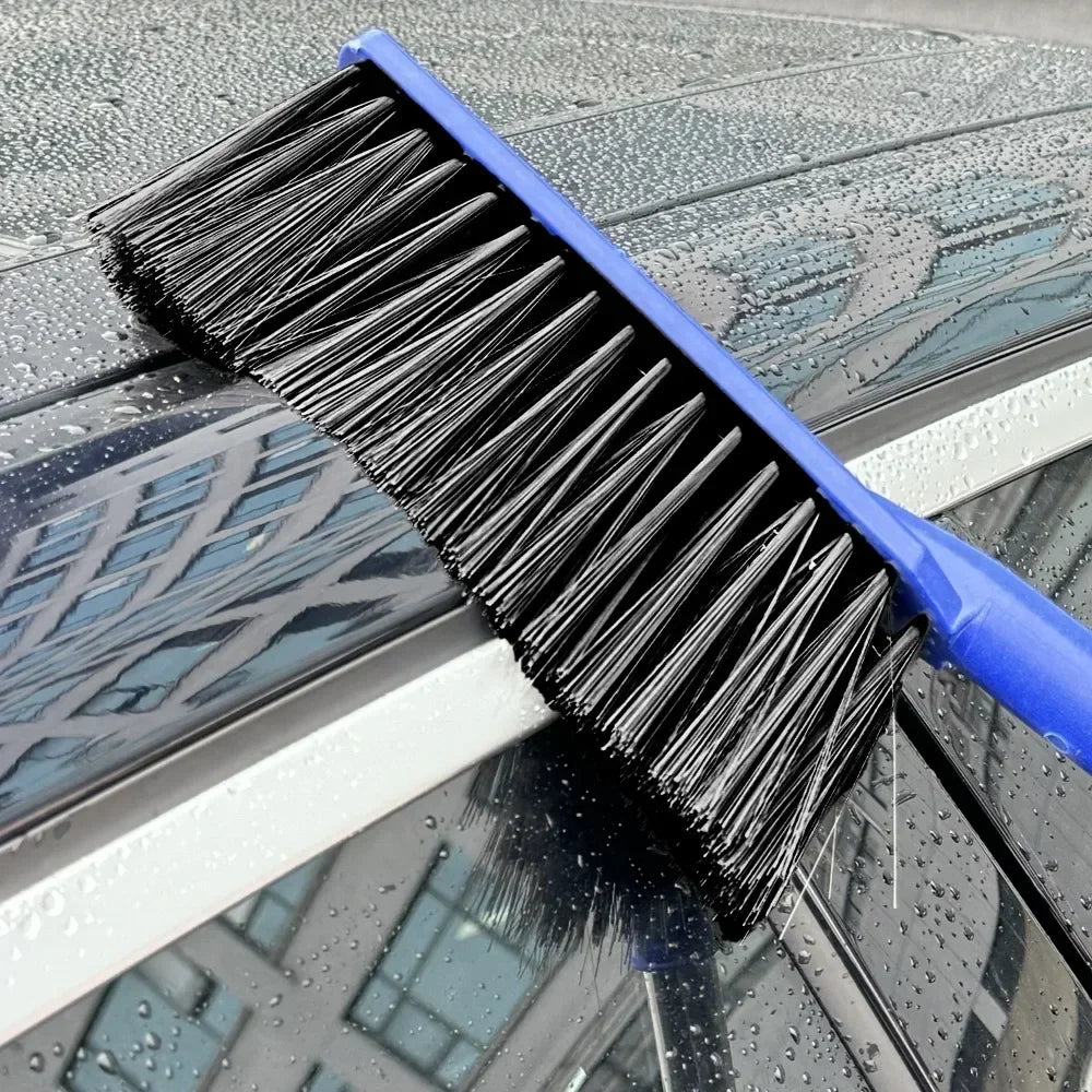 Car Snow Shovel 2-In-1 Multi Functional Removable Car Windshield Window Sweeping Snow Tools Defrosting Shovel De Icing Artifact