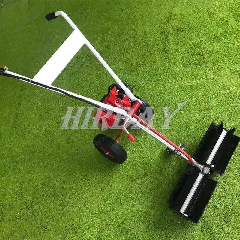 Snow Plow 2 Stroke Gasoline Snow Removal Equipment With Backpack Villa Football Lawn Grass Brushing Machine Garden Accessories