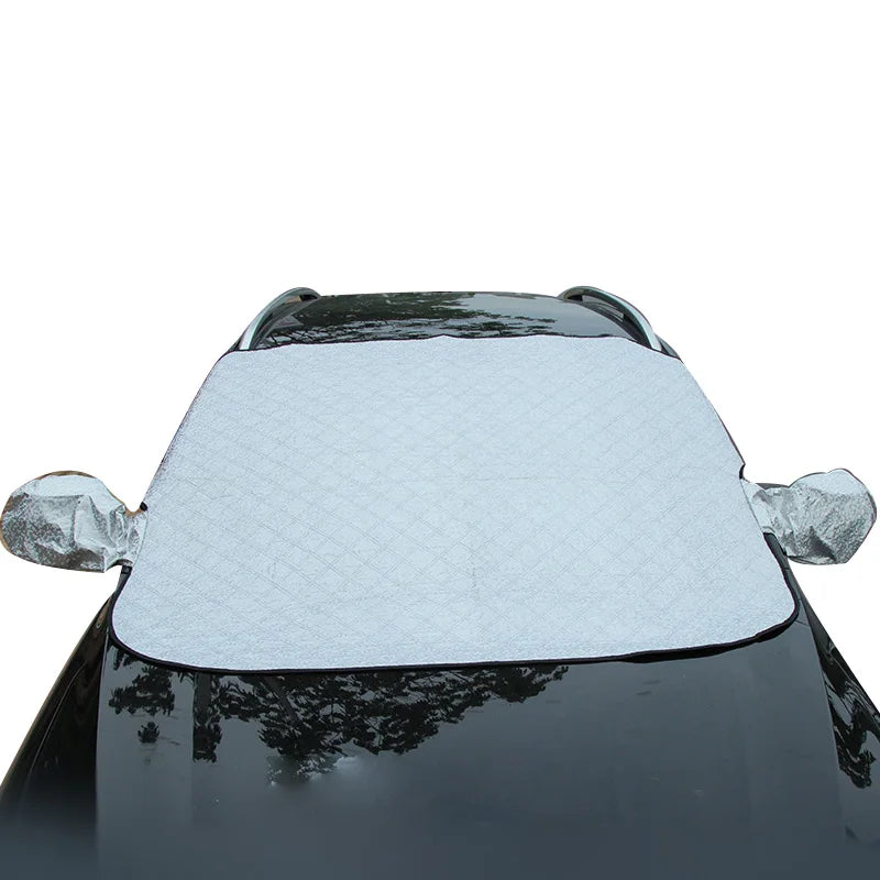 Car Exterior Protection Snow Blocked Car Snow Cover Ice Protector Visor Sun Shade Front Windshield Cover Block Shields for Cars