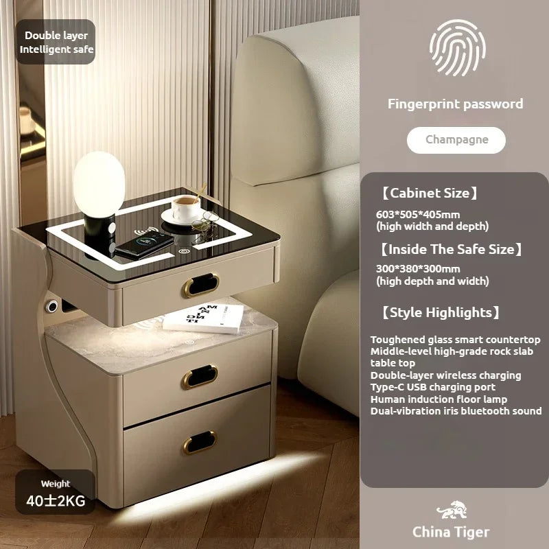 Modern Console Nightstands Smart Closets Mobile Storage Nordic Coffee Tables Designer Luxury Table De Chevet Indoor Furnitures