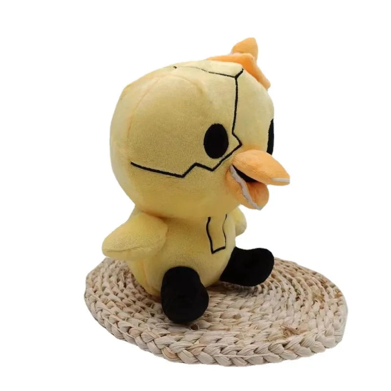 New Dread Ducky Plush Toys Dark Deception Yellow Duck Plushie Dolls Miraculous Stitch Jouet Enfant Peluche Anime Home Decoration