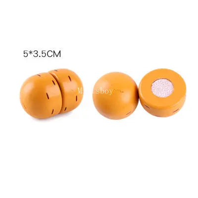 1Pcs Fruit Cutting Educational Toys Wooden Paste Stickers Vegetable Fruit Cutting Kitchen Toy Educational Toy for Children Gift