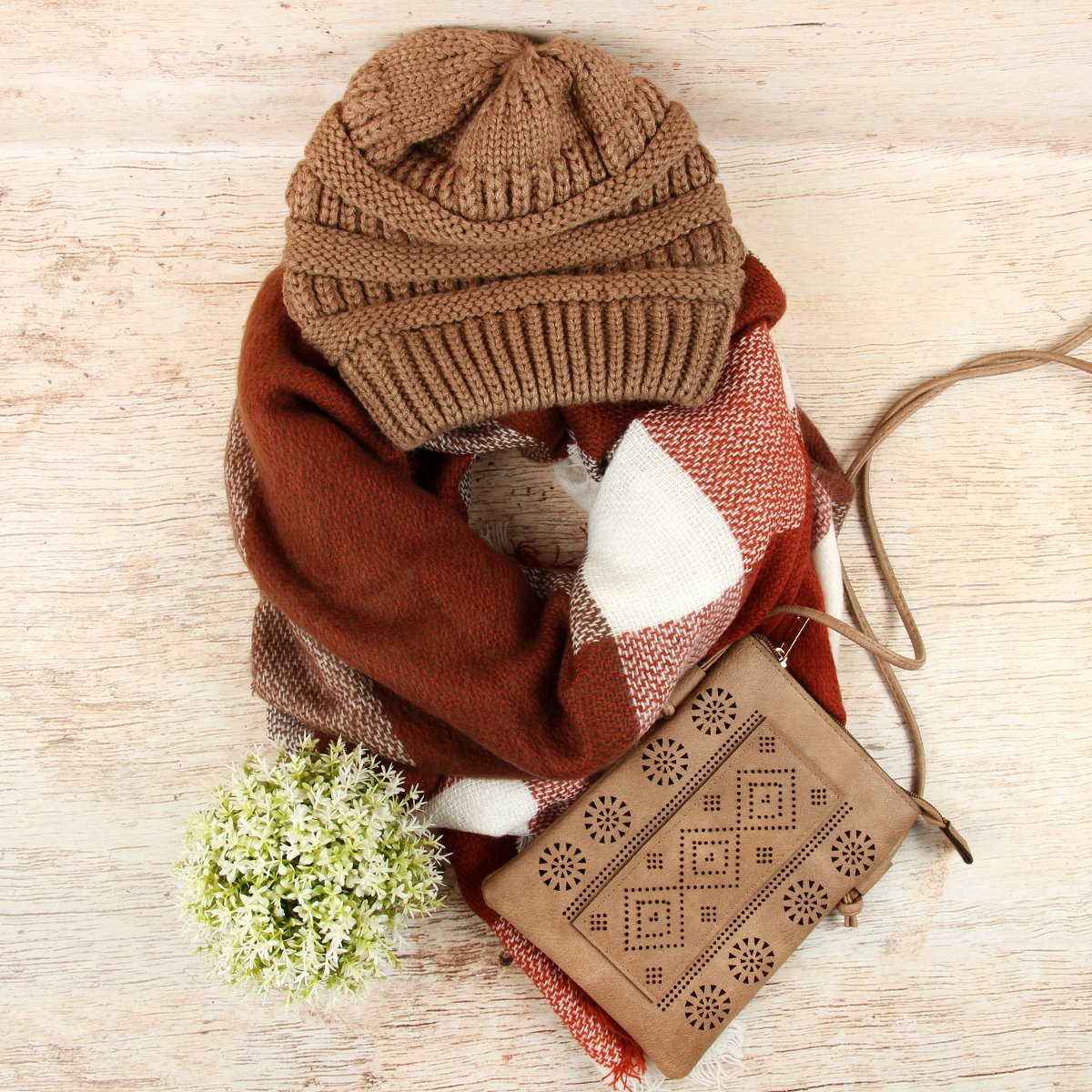 Hdf2217 - Blanket Fringed Scarf