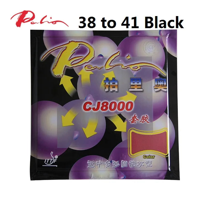 Palio CJ8000 (2-Side Loop Type Fast Light Type Pips-In Table Tennis / Pingpong Rubber With Sponge (H36-46)