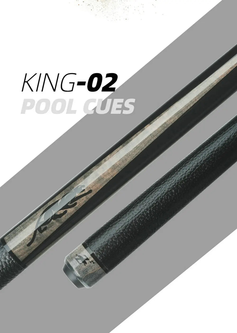 PREOAIDR 58" Magic King 1/2/3/4 Black Technology Billiard Pool Cue Stick 10.8/11.8/13mm