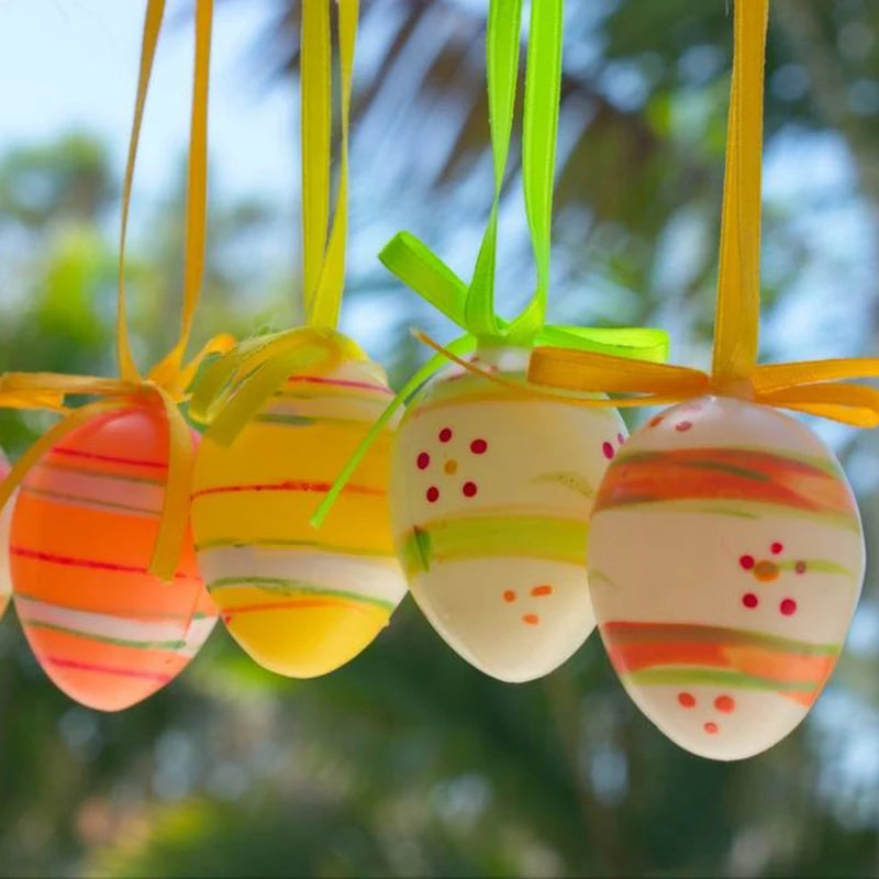 20pcs 3.5-9cm Painting Easter Foam Egg White Polystyrene Styrofoam Foam Egg Ball for Home Happy Eatser Party Decor DIY Kids Gift