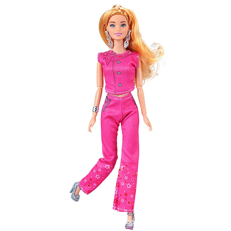 30cm Male/ Female Doll Full Set 1/6 Bjd Ken Doll With Clothes Girls Dress Up Toys Gifts