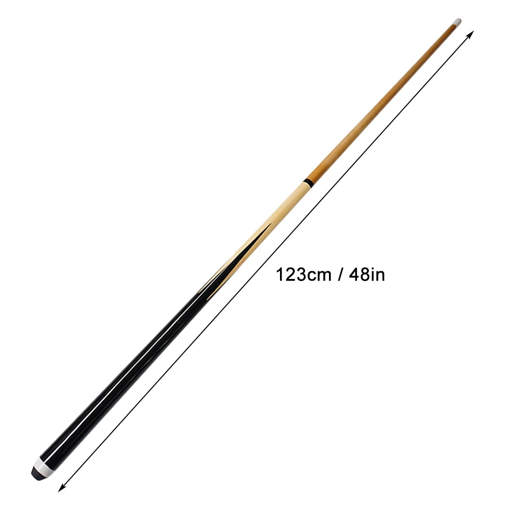 48In American Snooker Wood Pool Cue Assemble Children Adult Home Billiards Exercising Entertaining Tools Supply