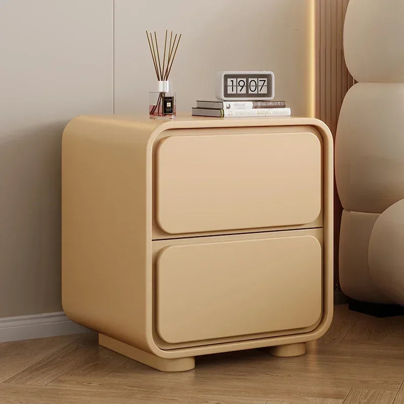 Designer Nightstands White Nordic Dresser Side Smart Table Bedroom Mobile Mesa De Cabeceira Para Quarto Salon Furnitures