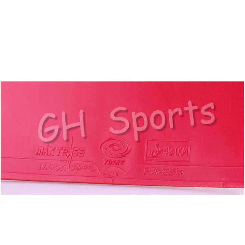 Yinhe Moon SPEED Max Tense No Factory Tuned Pips in Table Tennis Rubber With Sponge for Ping Pong Racket