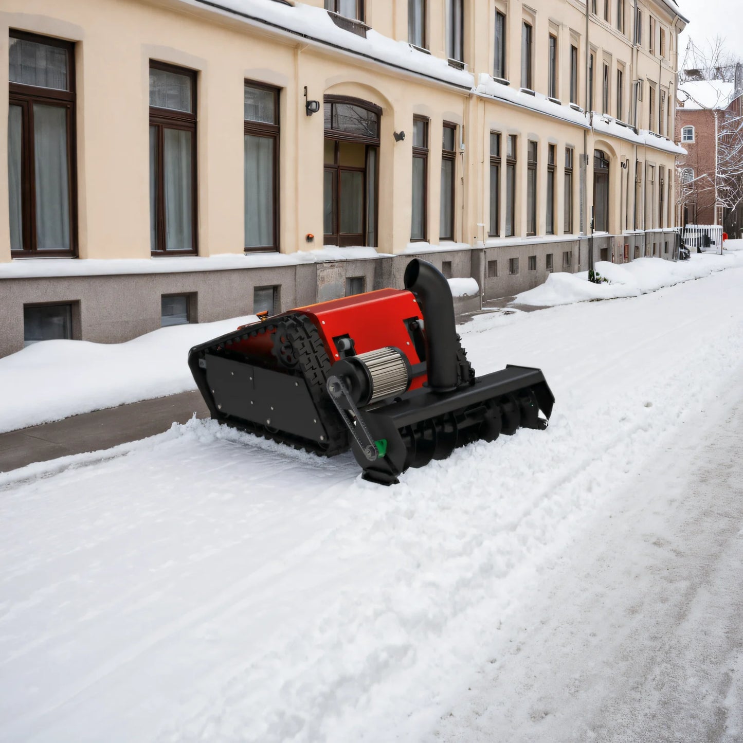 ANTS Battery Snow Blower Three-Way Remote Control Snowplow Rechargeable Snow Removal Vehicle Various Accessories