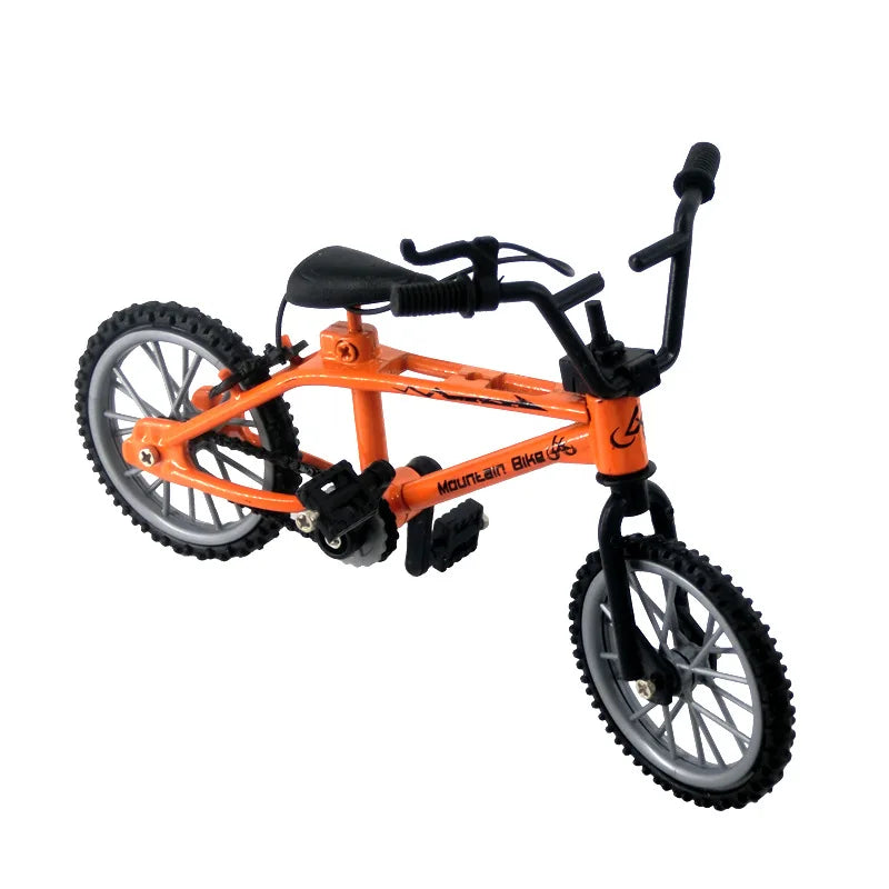 Mini Finger Bicycle Toys Alloy Miniature MTB Bike Model DIY Simulation Mountain Cycling Kid Gift Toy 1/12 Doll House Accessories