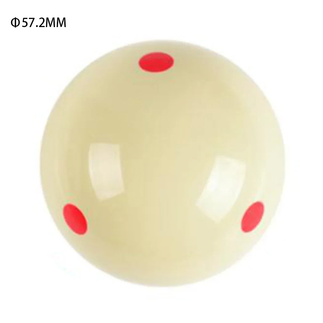 Wear-Resistant Billiard Training Cue Ball Professional Practice Ball for Beginner Eco Material for Snooker Billiard Tyro Train