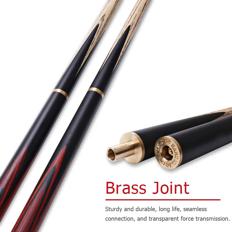 Omin-Billiard Cue Snooker Stick Blood Sandalwood Ash Wood Shaft 3/4 Split One Piece Cues Tip Size 9.5 10 11.5mm With Extender