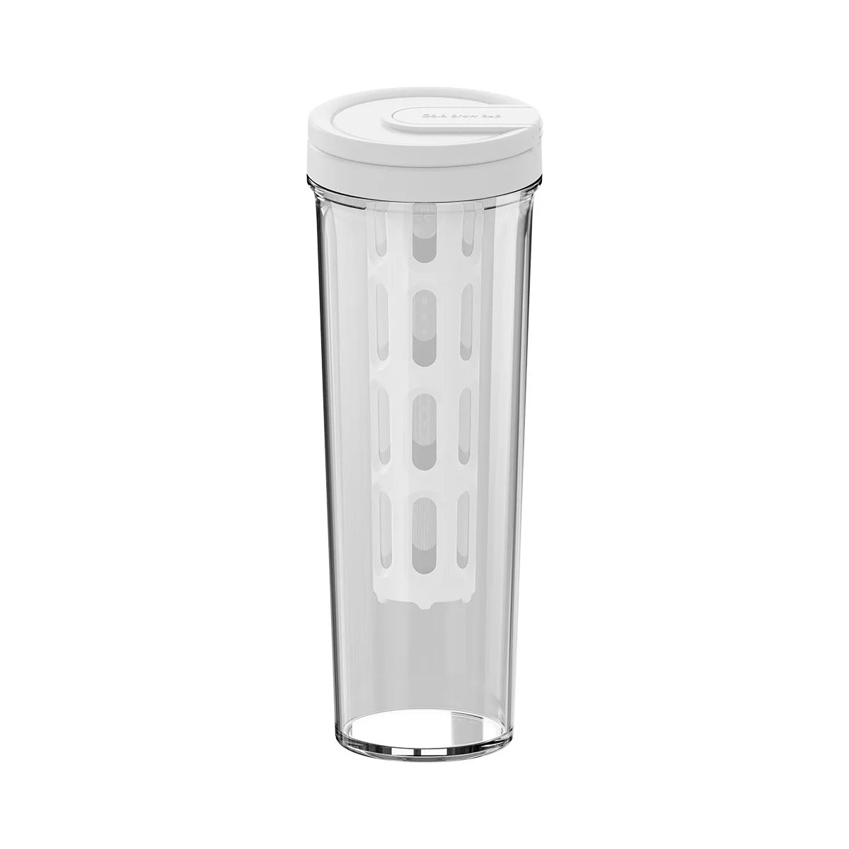 1L Manual Cold Brew Maker Refrigerator Cold Water Kettle With Filter Portable Coffee Pot Fruit Tea Moka Pot Coffeeware Teaware