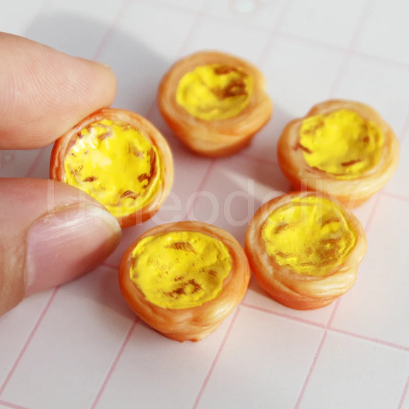 1/6 Scale Dollhouse Miniature Cake Bread DIY Dessert Mini Food for Barbies BJD Doll House Kitchen Furniture Accessories