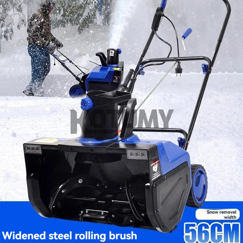 Snow Removal Machine Hand-Pushed Snow Blower Snow Removal Artifact Snow Clearing Equipment for Road