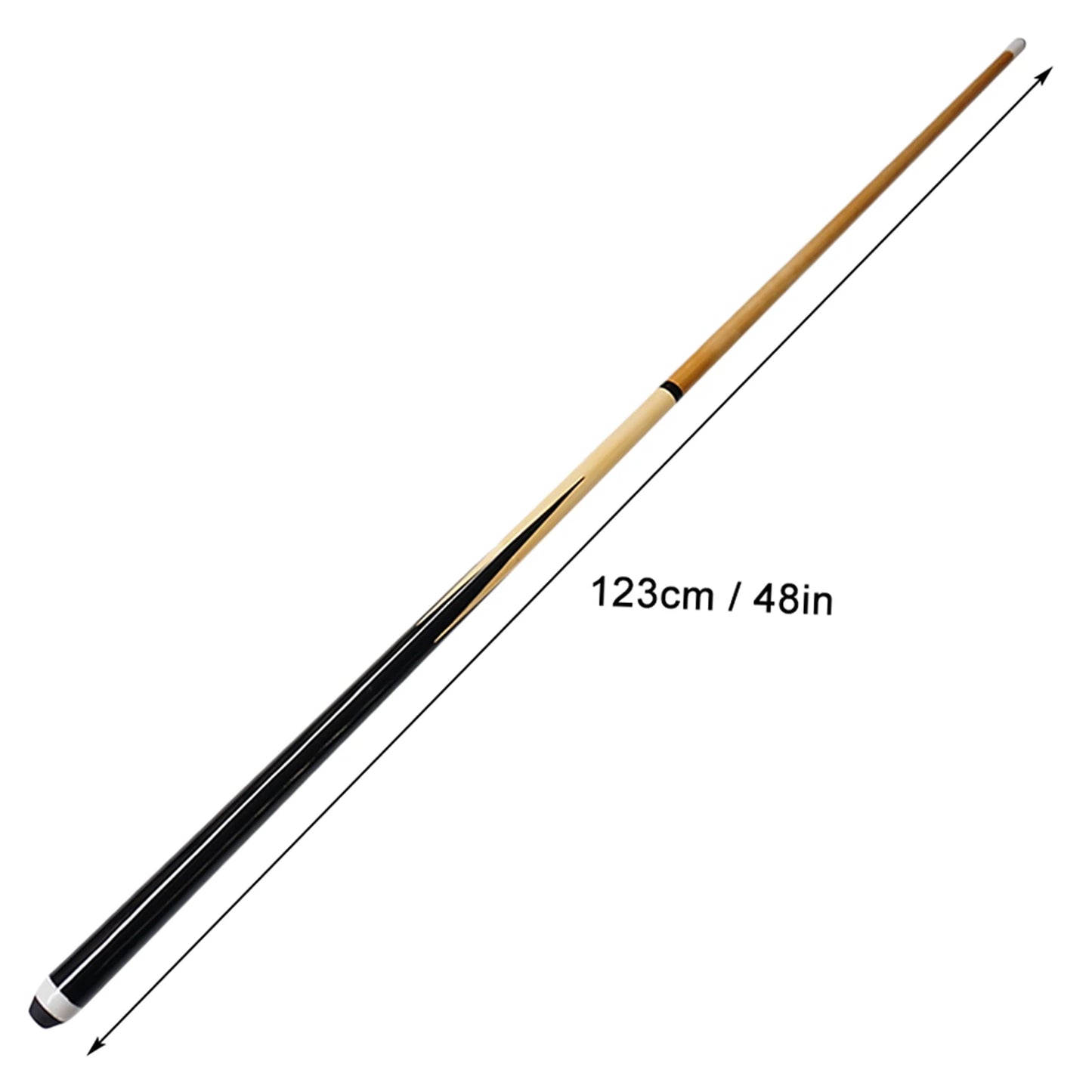 48In Junior Kid Billiard Shaft Wooden Pool Cue Stick Entertainment Snooker Billiard Tool