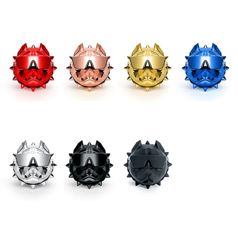 Bulldog Car Air Freshener Perfume Clip Fragrance Diffuser Auto Vents Scent Odor Freshener Perfume Interior Accessories