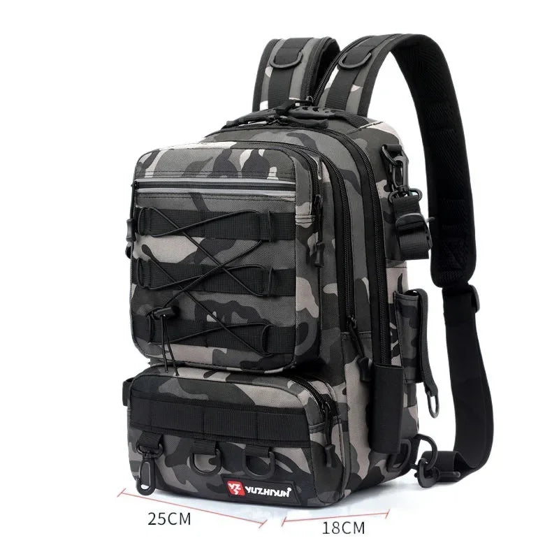 Nylon Waterproof Outdoor Rucksacks Tactical Sports Camping Hiking Trekking Fishing Hunting Bag Backpack