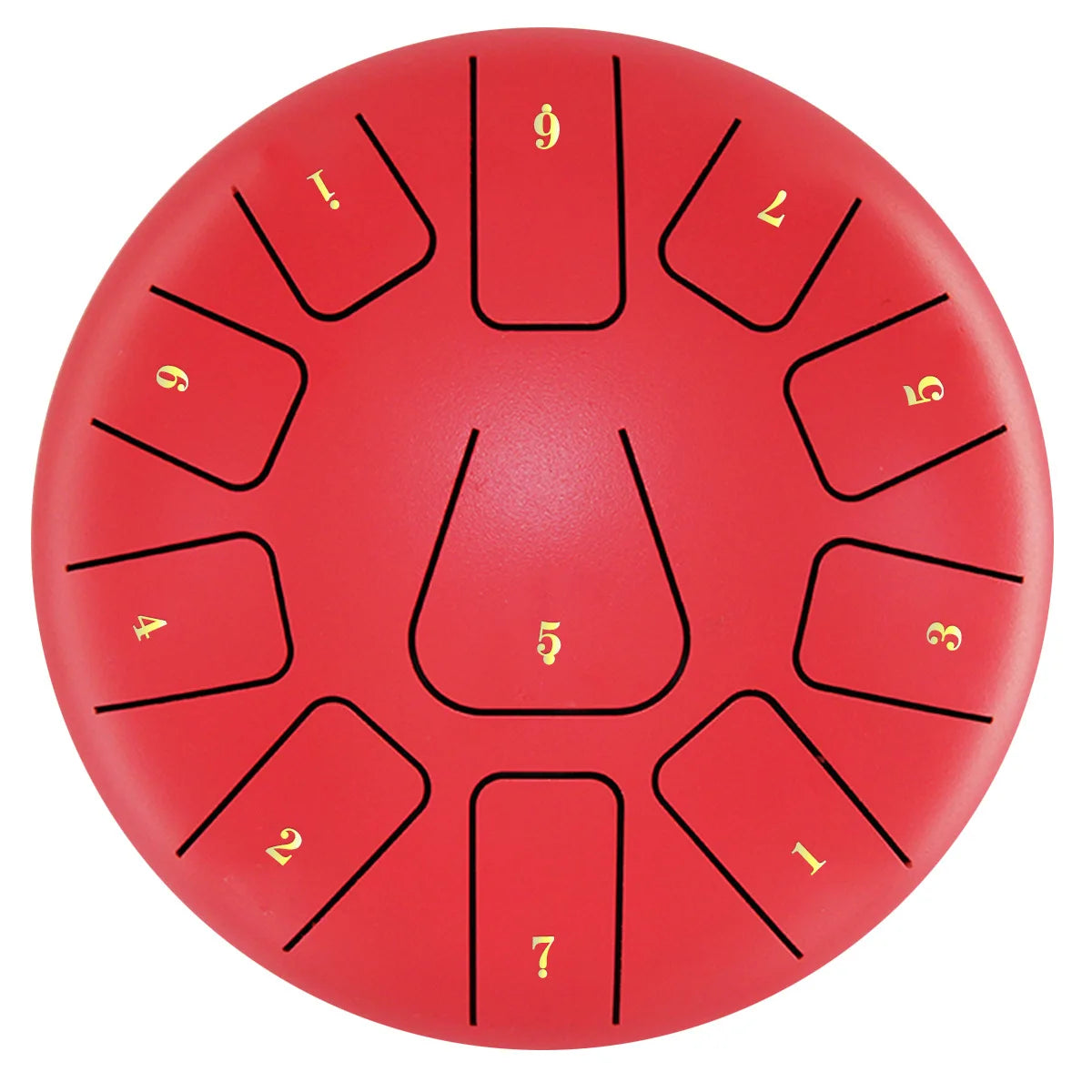 Titanium Steel Tongue Drum 8 Inch 11 Note Hand Pan Drum Children Mini Ethereal Drums Percussion Instrument Yoga Meditation Gifts