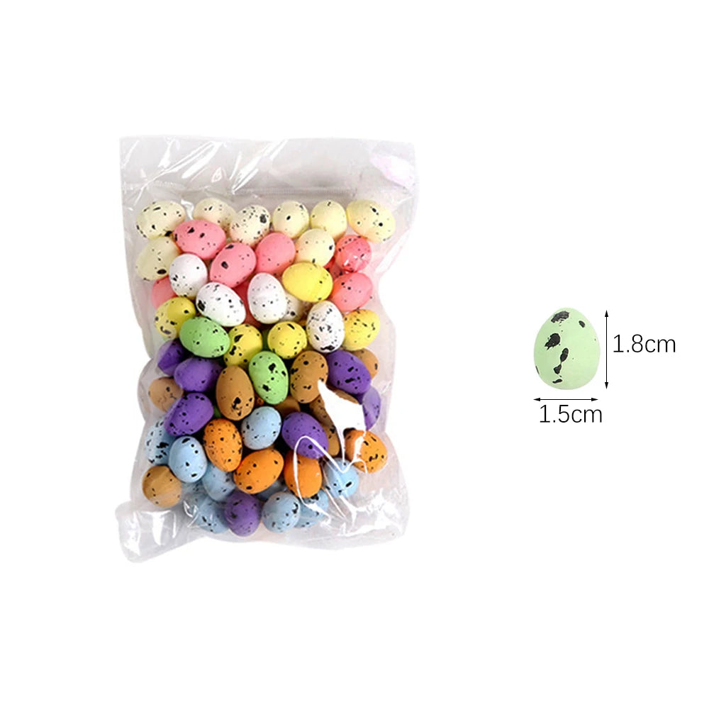 10-15Cm Easter Artificial Bird Nest Easter Eggs Natural Rattan Nest Eggs Storage Easter Decoration 2024 Kids Diy Craft Supplies