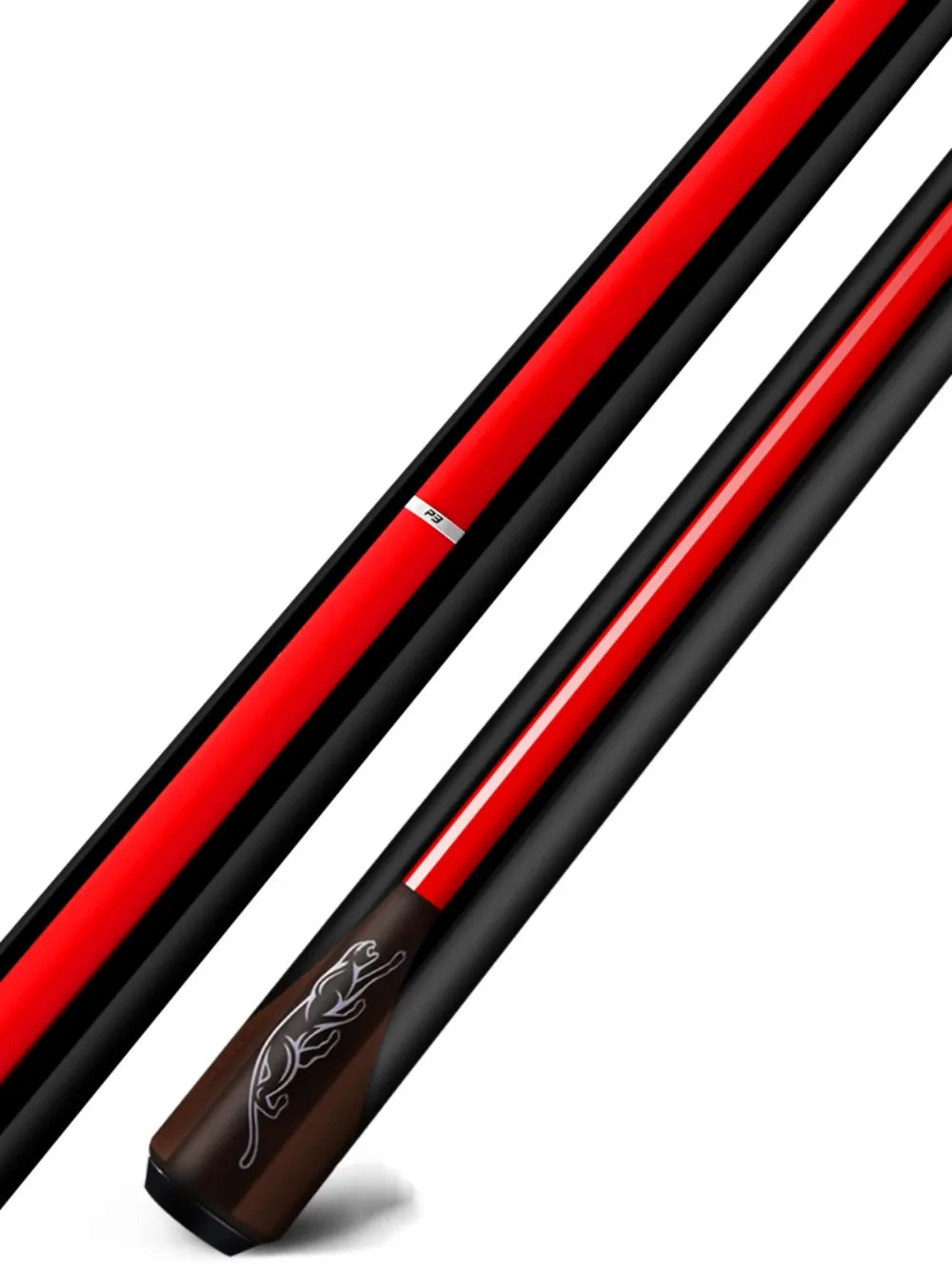 58" Classic P3 Black Technology Billiard Pool Cue Stick 10.5/11.5/13mm