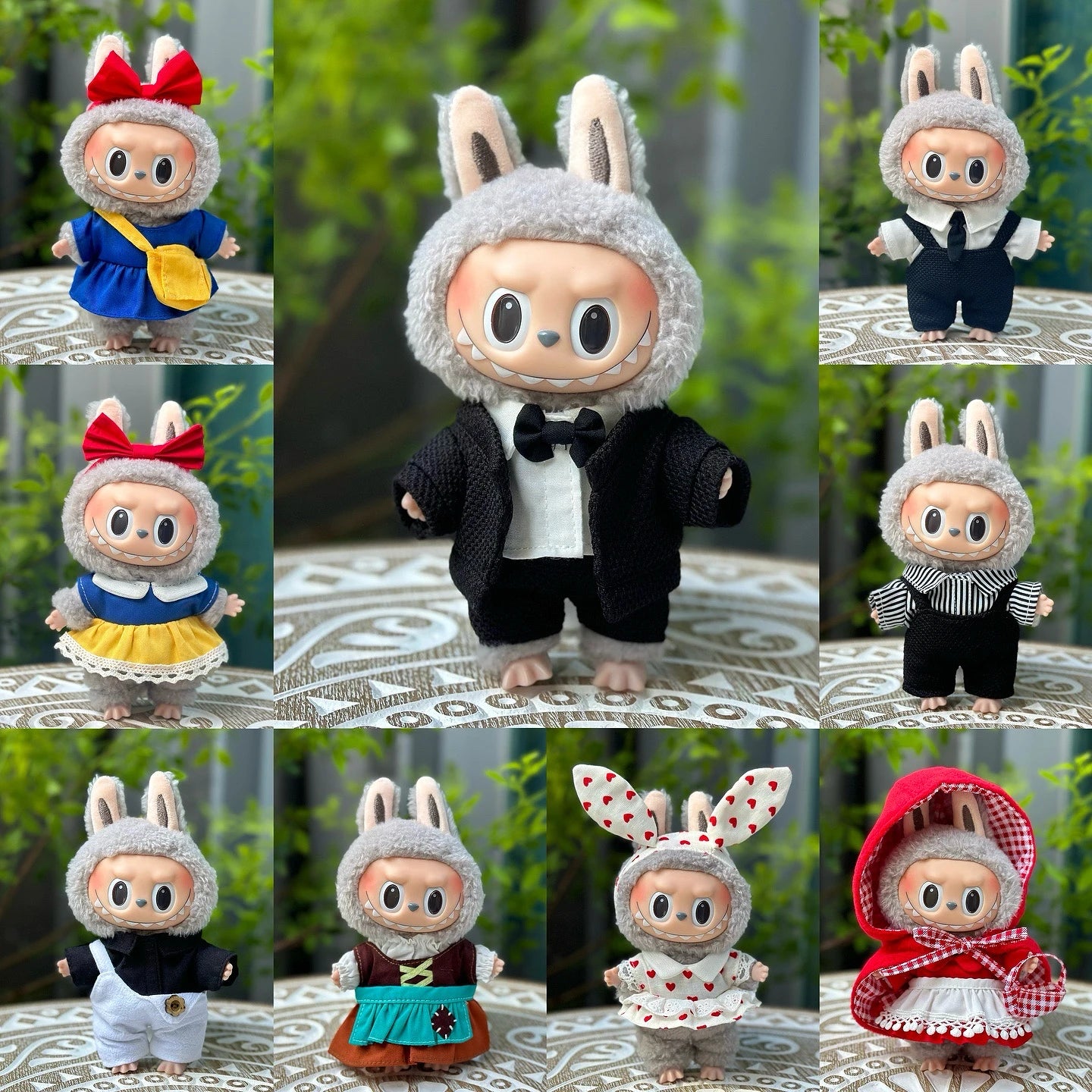 Spot Handmade 17 Cm Cute Mini Doll Clothing Accessories Doll Cotton Doll Suitable for Dolls Not Included
