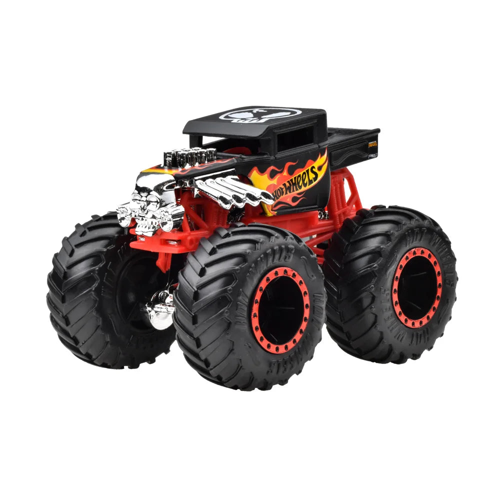 24-Fyj44-Hwc64 Hot Wheels 1:64 Tiger Shark Monster Trucks Diecast Alloy Car Model Toys