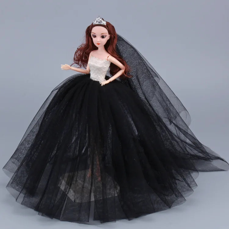 30cm Doll Wedding Party Dress Fashion Clothes Suit for Barbie Doll for Blythe Accessories Baby Toys Best Girl' Gift