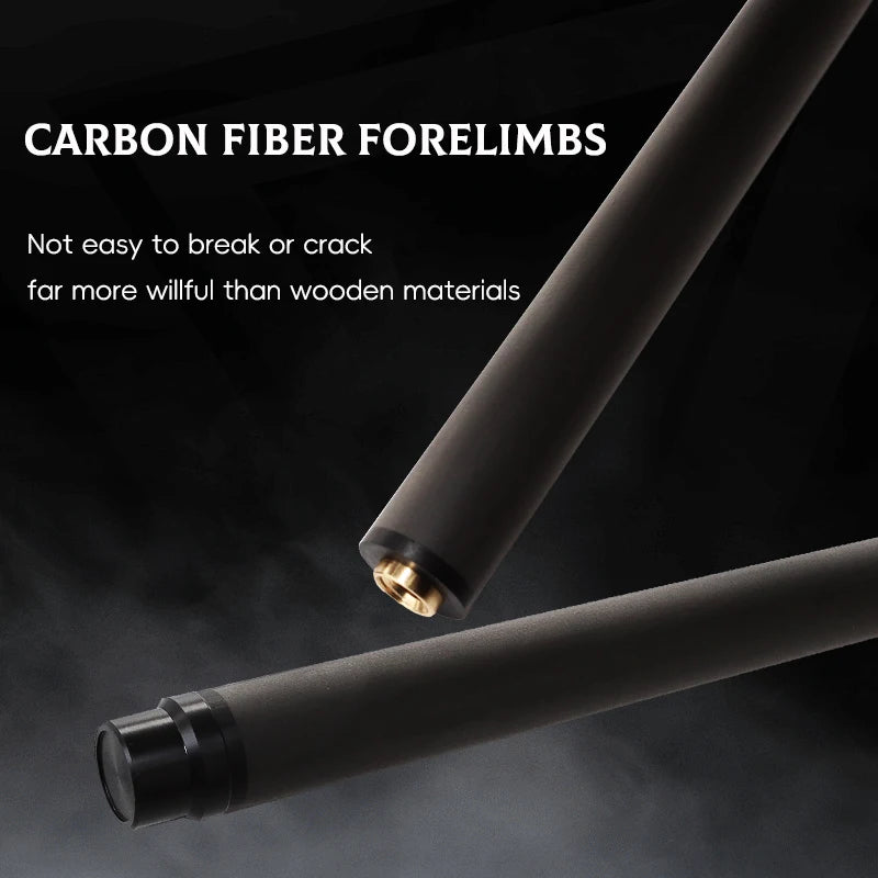 Customized 100% Carbon Fiber Shaft Billiard Pool Cue Stick 10/12/12.4/12.9/13.9mm Shaft Uni-Loc Joint Single Shaft